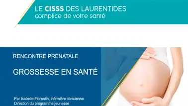 Rencontre prénatale, grossesse en santé