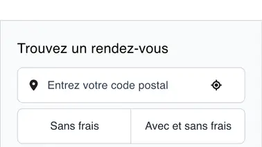 Trouvez un rendez-vous