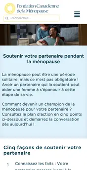Soutenir votre partenaire pendant la ménopause