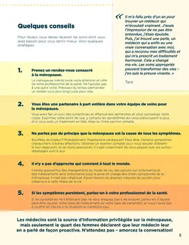 Guide préparer sa consultation pour la ménopause